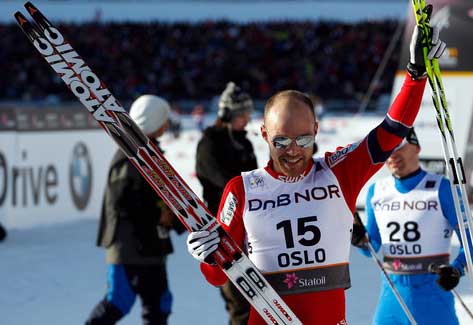 Tord Gjerdalen of Norway landed his first ever individual podium finish at a World Championships.