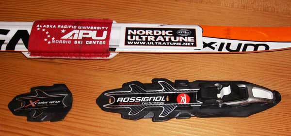NIS Xcelerator cross country ski bindings made by Rottafella of Norway