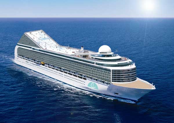 Skiing offered on Caribbean cruise ship