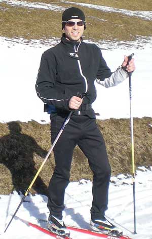 Andy Liebner cross country ski poles