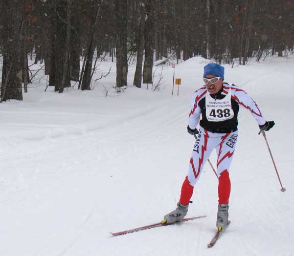 Dave Mclean wins Michigan Cup Marathon XC ski race