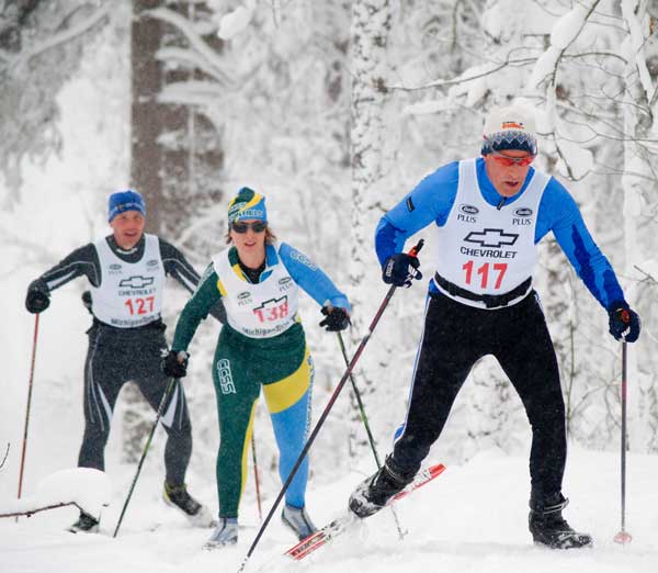Hillary Witbrodt at Black Mountain 31K Classic cross country ski race