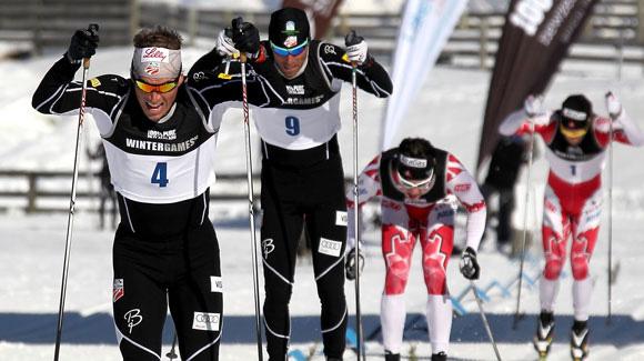 Kris Freeman had a strong showing in a 50k classic mass start at Holmenkollen in Oslo, finishing just 24 seconds off the lead. (Getty Images)