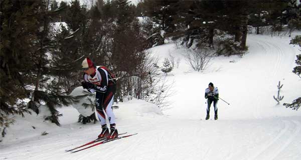 2104 Great Bear Chase xc ski race. Photo by Cross Country Sport