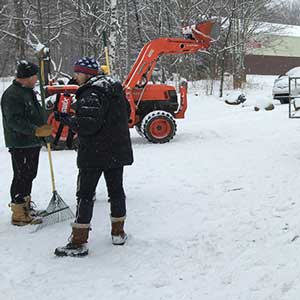 Volunteer crew prepares XC ski trails for U.S. Nationals