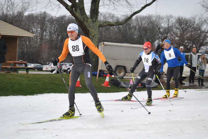 Frosty Freestyle cross country ski race, 15km skate with Robin Luce