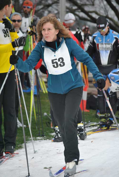 Frosty Freestyle cross country ski race - Cindy Turik