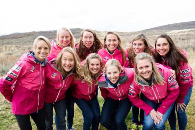 Women of the 2017 US Cross Country Ski Team