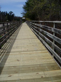 TART wooden bridge to be refinished in Traverse City