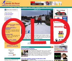The NEW NordicSkiRacer: Mobile friendly!