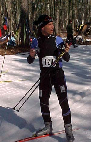 Cross country ski race - the Michigan Cup Relays