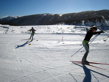 Cross country skiing down-under