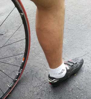 cure for calf cramp on bike