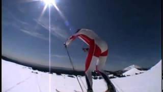 Learning how to v2 or one-skate by xcskzone (cross country skiing)