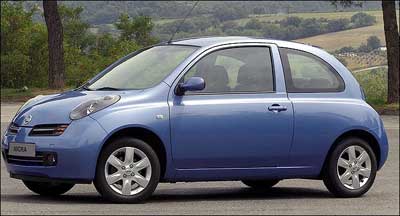 Rented Nissan Micra