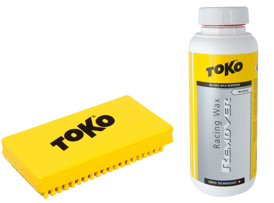 Toko Racing Wax Remover and Toko Polishing Brush Liquid Paraffin