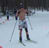 Muffin Race skiers celebrate the warmth