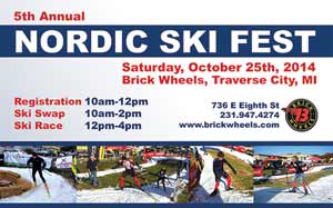 Nordic Ski Fest on Oct 25