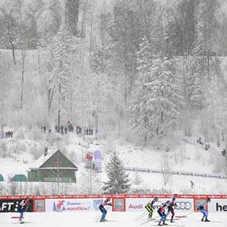 Jessie Diggins 5th in snowy Rybinsk sprint