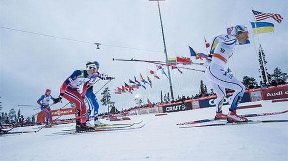 The U.S. competed in the Ruka Triple mini tour, which closed Sunday with a 10k classic pursuit. (Ruka)