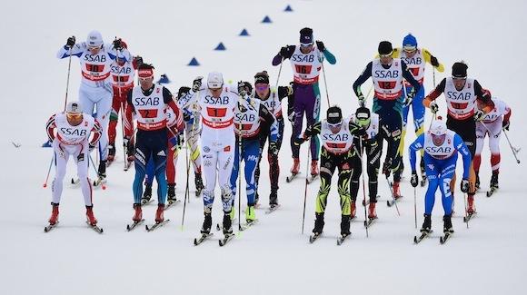 The opening leg of the 4x10K relay at the FIS Nordic World Ski Championships. (Getty Images-Mike Hewitt)