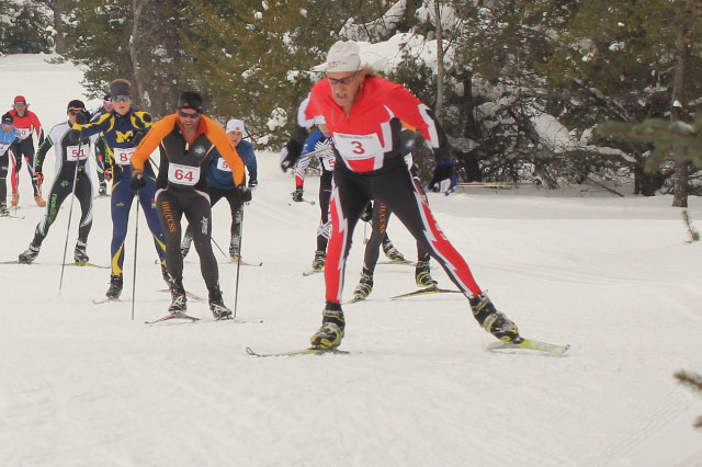 Forbush Freestyle cross country ski race