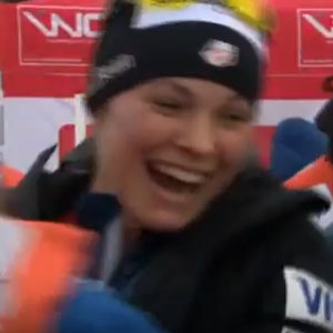 VIDEO: Jessie Diggins wins Lillehammer 5K Freestyle