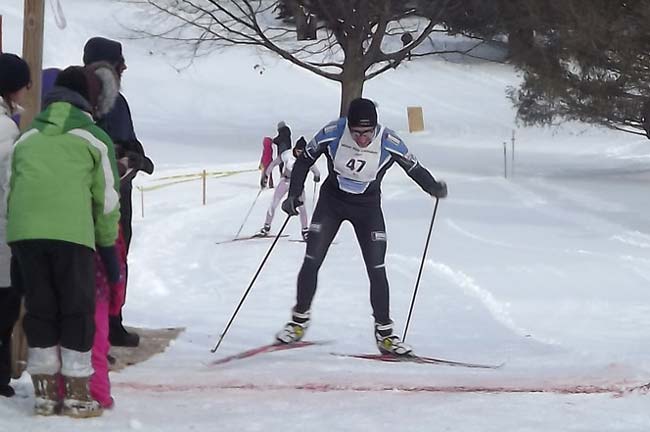 Jay Woodbeck of Team NordicSkiRacer wins 2017 White Pine Stampede