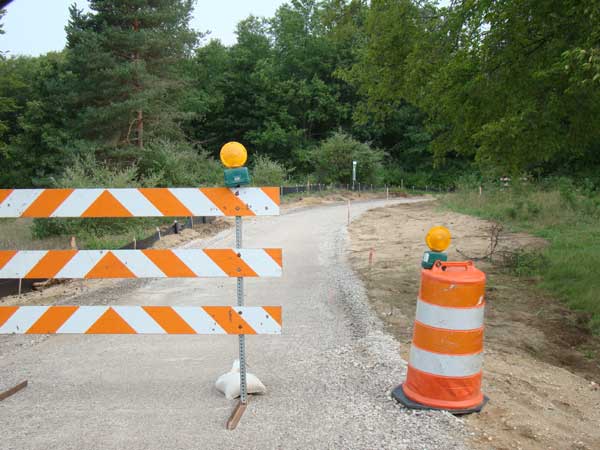 Bike path connector between Kensington Metropark and Milford-Kensington Bike trail