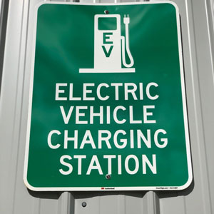 Headquarters goes eco with EV chargers, LED lights, carbon offsets
