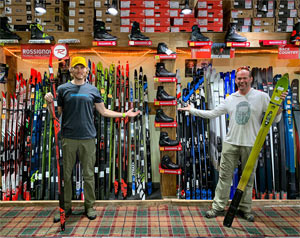 The Cross Country Ski Shop at Northbound Outfitters is fully stocked!