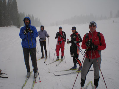 Crested Butte Skiing in Blizzard