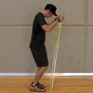 Better double-poling with supple ankles
