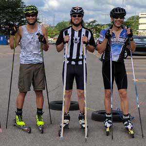 Two rollerski clinics over Labor Day Weekend