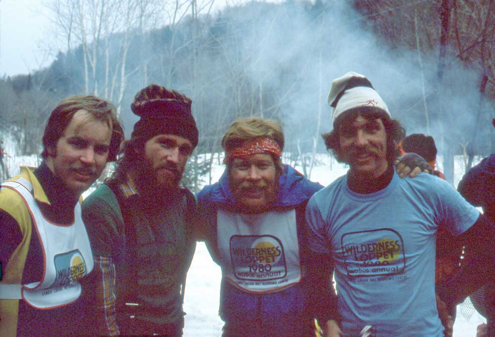 Wilderness Loppet at Stokley Creek, in the Soo. That is Tim Weingartz, second from the left