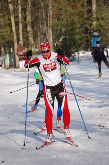 Occupy Winter cross country ski race