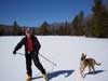 Lake Skiing in the Spring at Stokely Creek