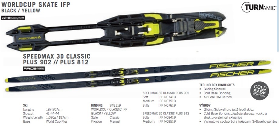 Fischer Speedmax 3D classic ski and binding