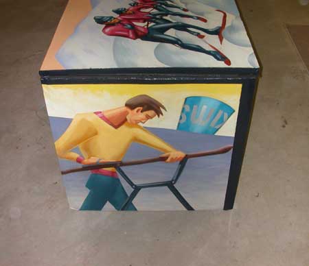 Hot wax box