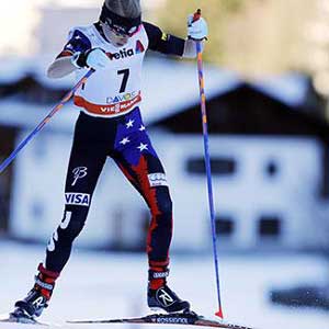 Feature image for Liz Stephen skis to 12th in Davos 10K freestyle