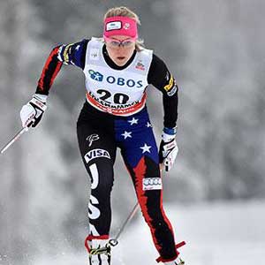 Feature image for Sadie Bjornsen 18th overall in Lillehammer mini-tour