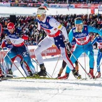 Feature image for US 7th and 8th in Team Sprint at World Ski Championships