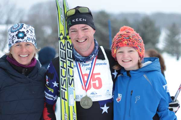 Eli Brown wins 50K White Pine Stampede cross country ski race