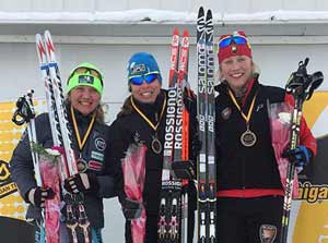 Feature image for von Jess and Brennan win National freestyle sprint titles