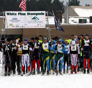 Feature image for $40 for 40th White Pine Stampede. $20 for WPS 1 skiers