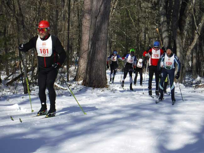 2018 Michigan Cup Relays cross country ski race