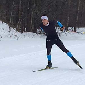 Feature image for Alex Vanias and Mariah Frye Colie win fast Lakes of the North Freestyle