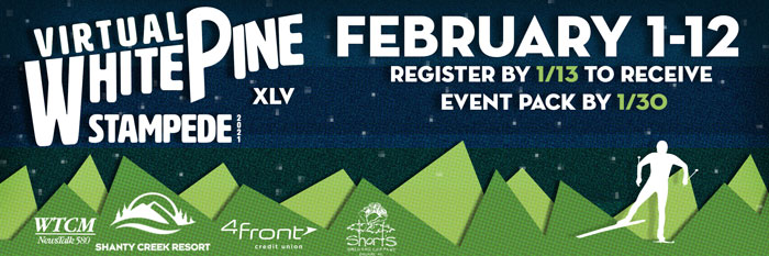 White Pine Stampede virtual race