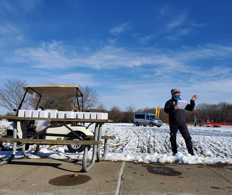 2021 Frosty Freestyle race awards ceremony