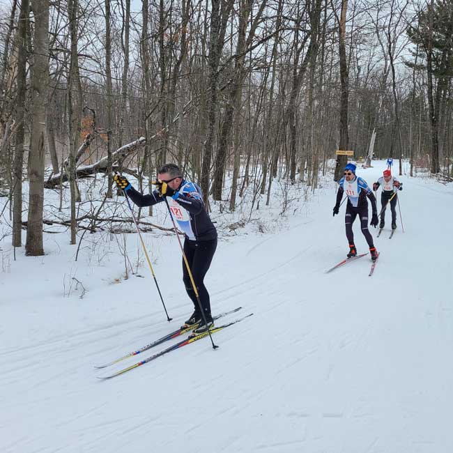 Racer in Michigan Cup Relays